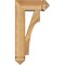 Ekena Millwork Westlake Arts and Crafts Rough Sawn Bracket w/ Offset Brace, Western Red Cedar, 6"W x 14"D x 26"H BKT0604X14X26WTL03RWR - alternate 4
